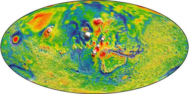 Mars gravity mapped