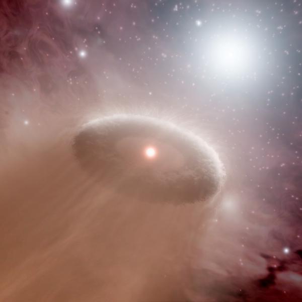 Evaporating Protoplanetary Disk