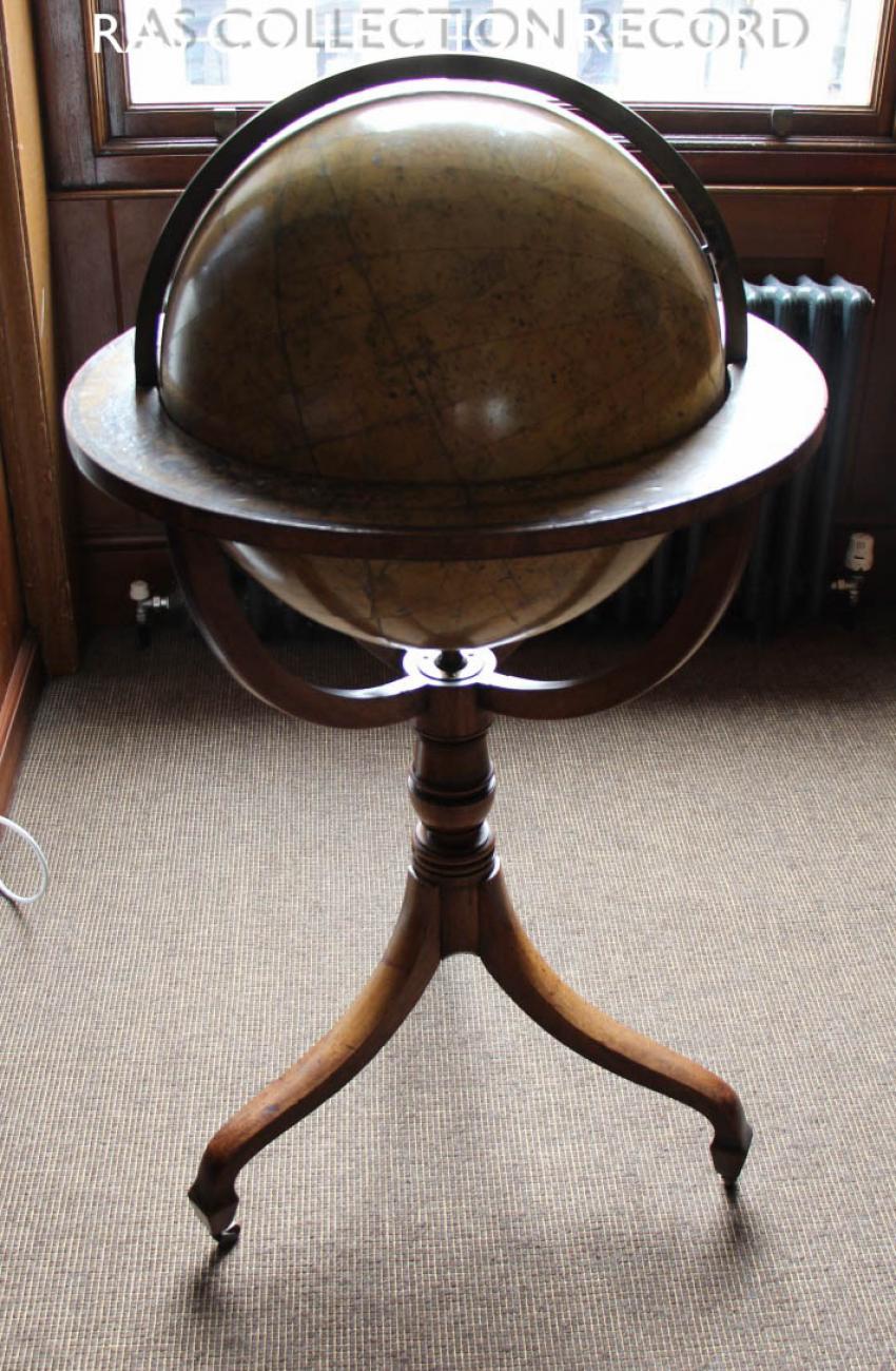 Celestial globe by Cary front-view