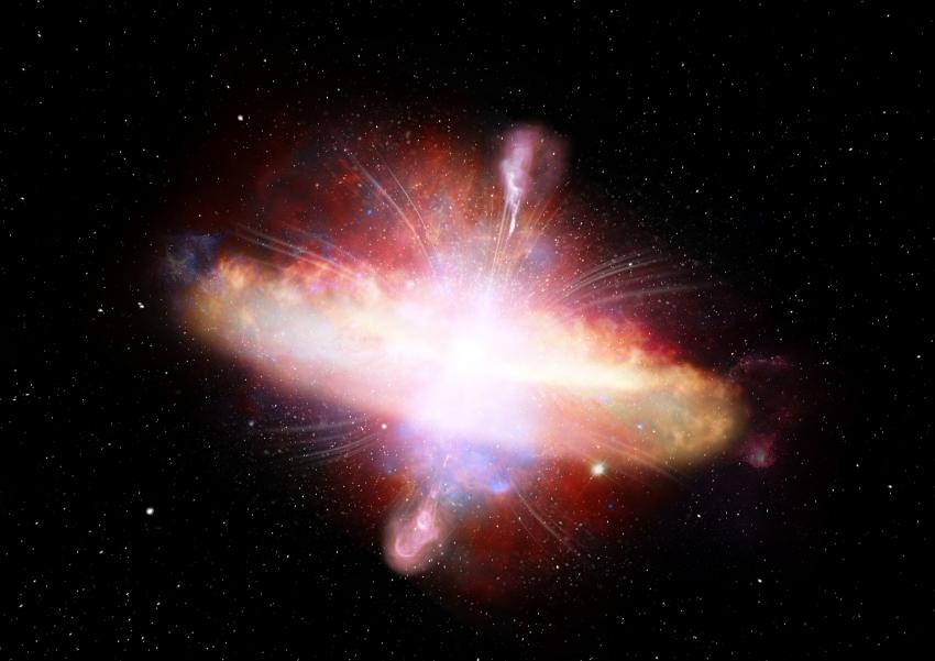 Red quasar