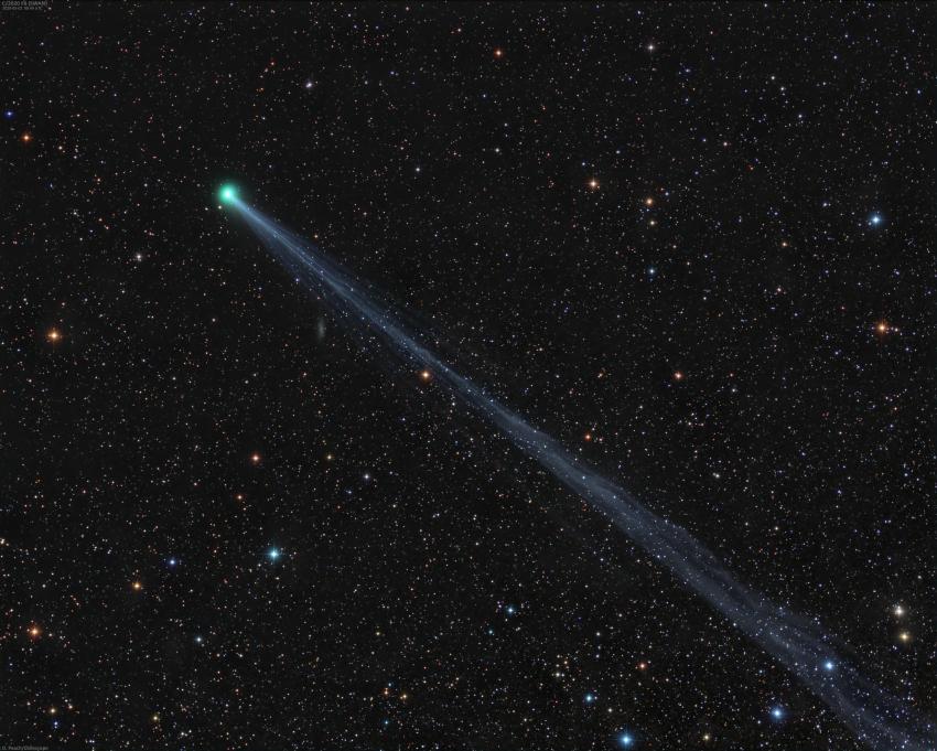 Comet SWAN image from astrophotographer Damian Peach