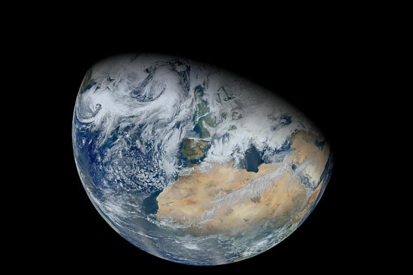 Earth from Suomi NPP satellite