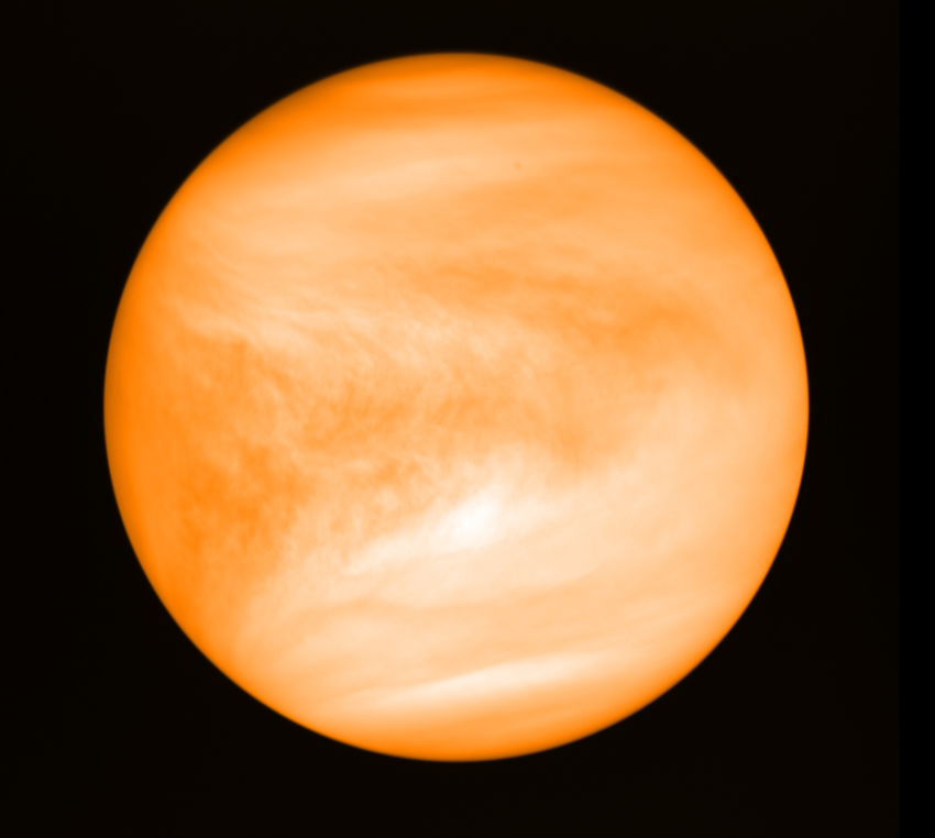 False colour image of Venus