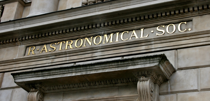 The entrance to the Royal Astronomical Society