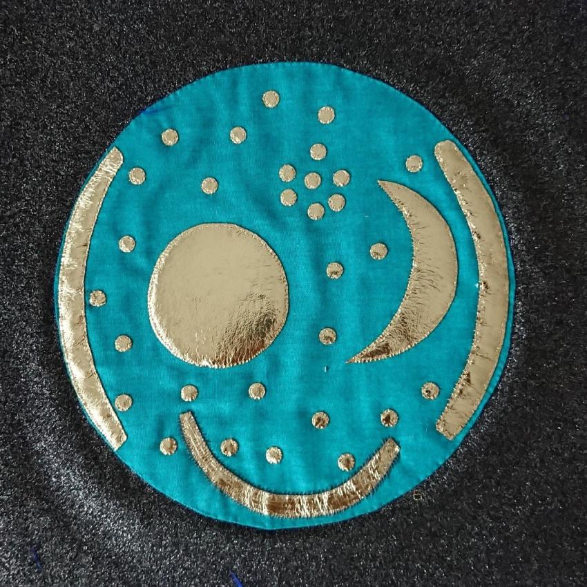 Nebra Sky Disk after all the additions had been made