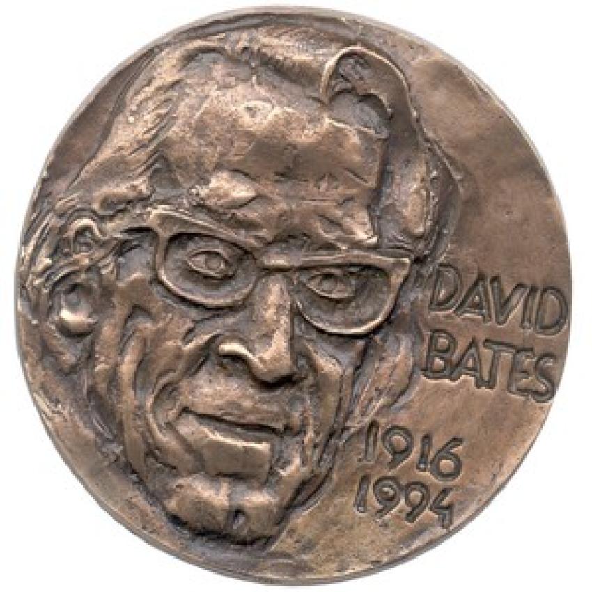 Image of the David Bates Medal.