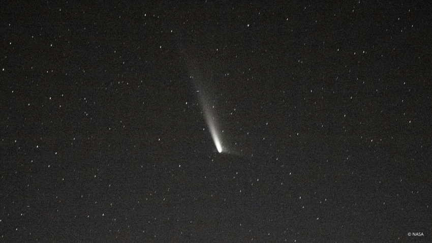 Comet A3 (Tsuchinshan-ATLAS) pictured about 99.4 million miles away from Earth.