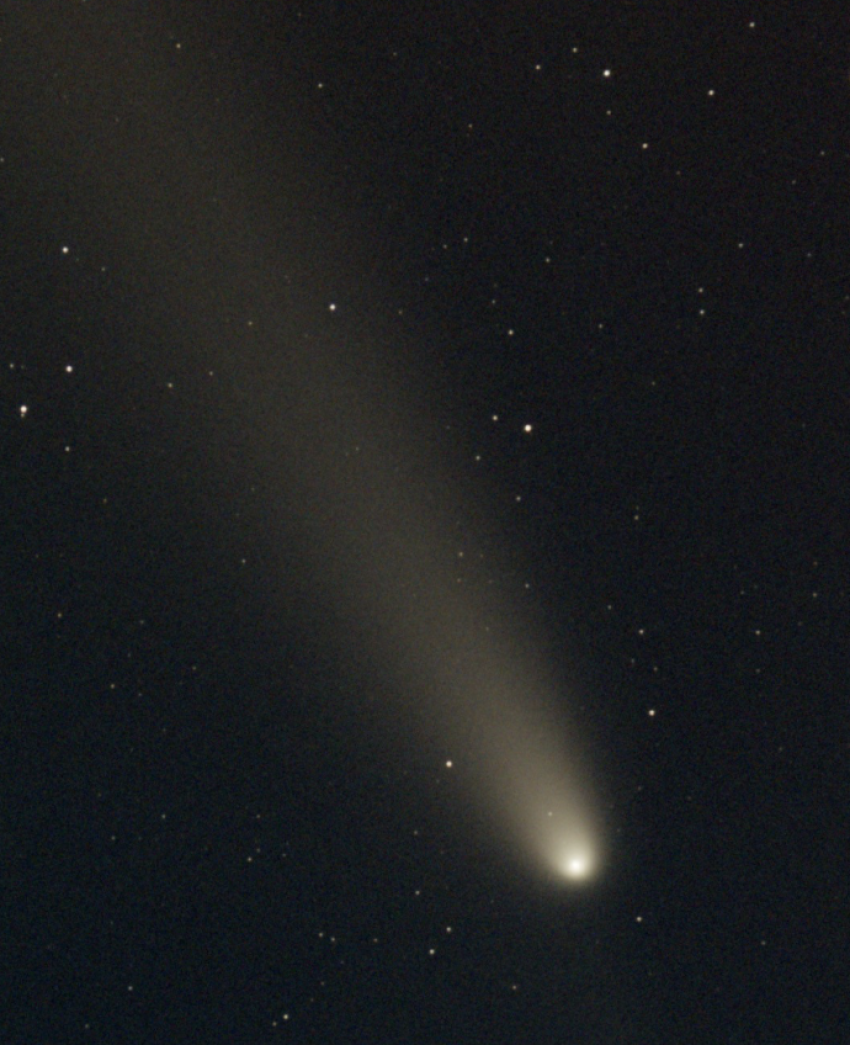 An image of Comet A3 taken from Huddersfield by Friend of the RAS David Smith on 19 October 2024.