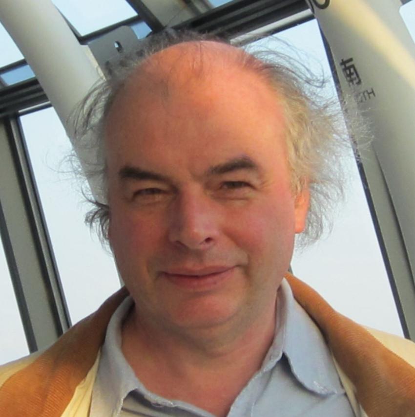 A headshot of Prof Ian Crawford from UCL