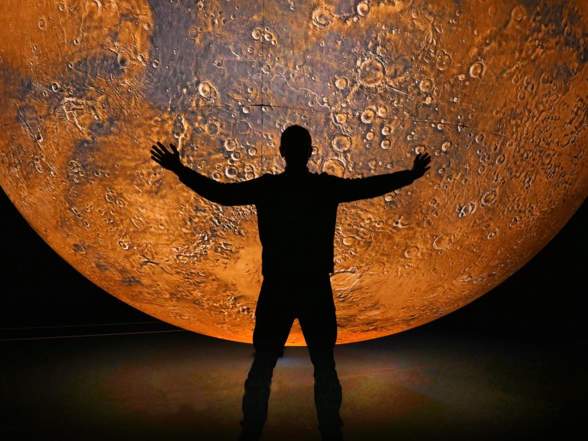 Luke Jerram's Mars