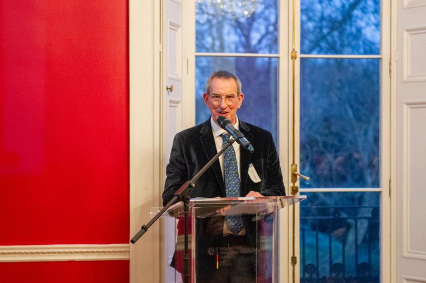 Professor Mike Lockwood, President of the Royal Astronomical Society.