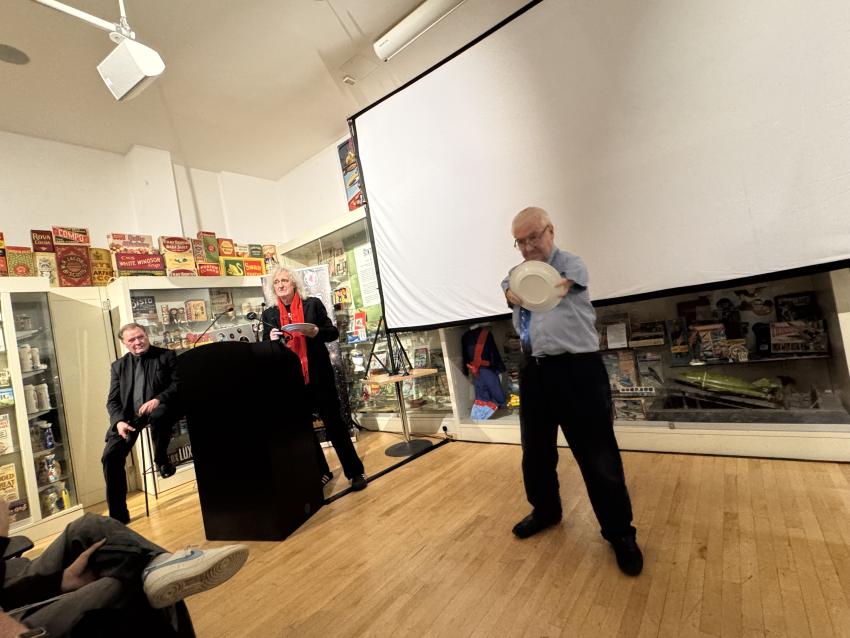RAS Councillor Professor Derek Ward-Thompson at the launch event in Notting Hill.