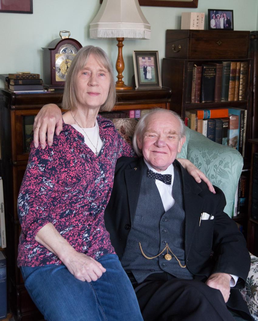 Allan Chapman and his wife Rachel.