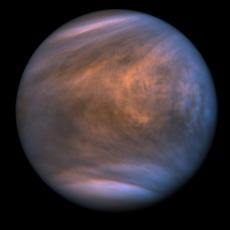 2018 ultraviolet image of Venus from the JAXA Akatsuki space probe