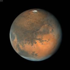 Image of Mars, taken from Earth