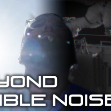 A poster for the short film Beyond Visible Noise