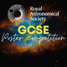 RAS logo and text reading "GCSE poster competition"