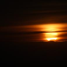 A view of the partial solar eclipse from Orkney, taken by Callum Potter.