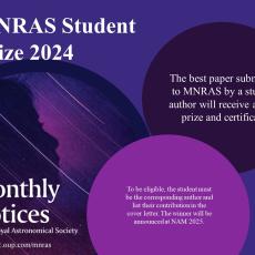 MNRAS Student Prize information