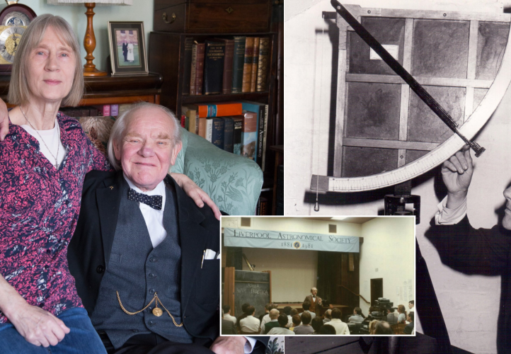 Dr Allan Chapman, a Fellow of the Royal Astronomical Society.