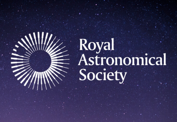 RAS logo on a purple starry background.