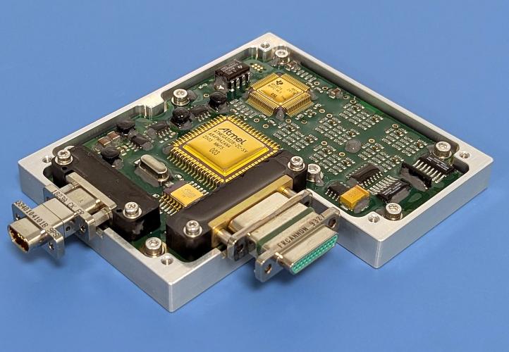 Photograph of the MAGIC instrument. This is the flight instrument that has just been finished and will be sent for integration into HENON soon. It is missing the sensor, which is attached by a wire and will be mounted on a deployable boom.