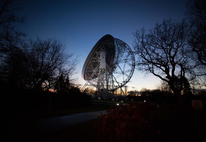 Jodrell Bank Observatory.