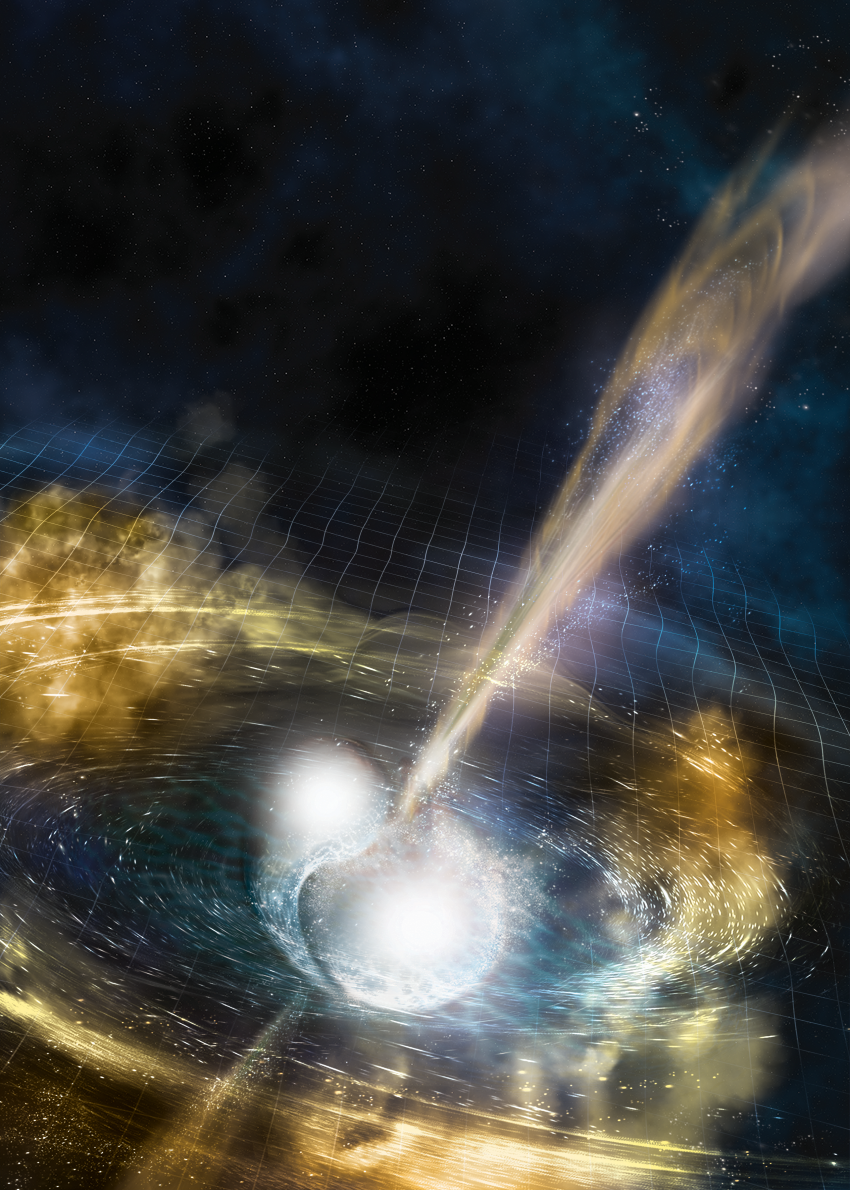 Gravitational waves and spacetime fireworks