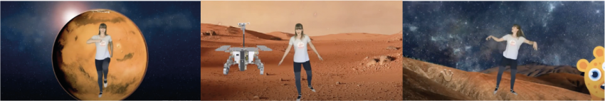 Lightyear Foundation dancing on Mars
