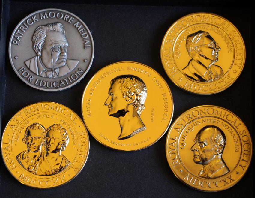 Medals of the Royal Astronomical Society
