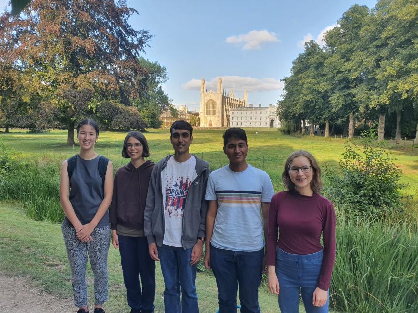 The UK Team for the 2021 International Olympiad on Astronomy and Astrophysics