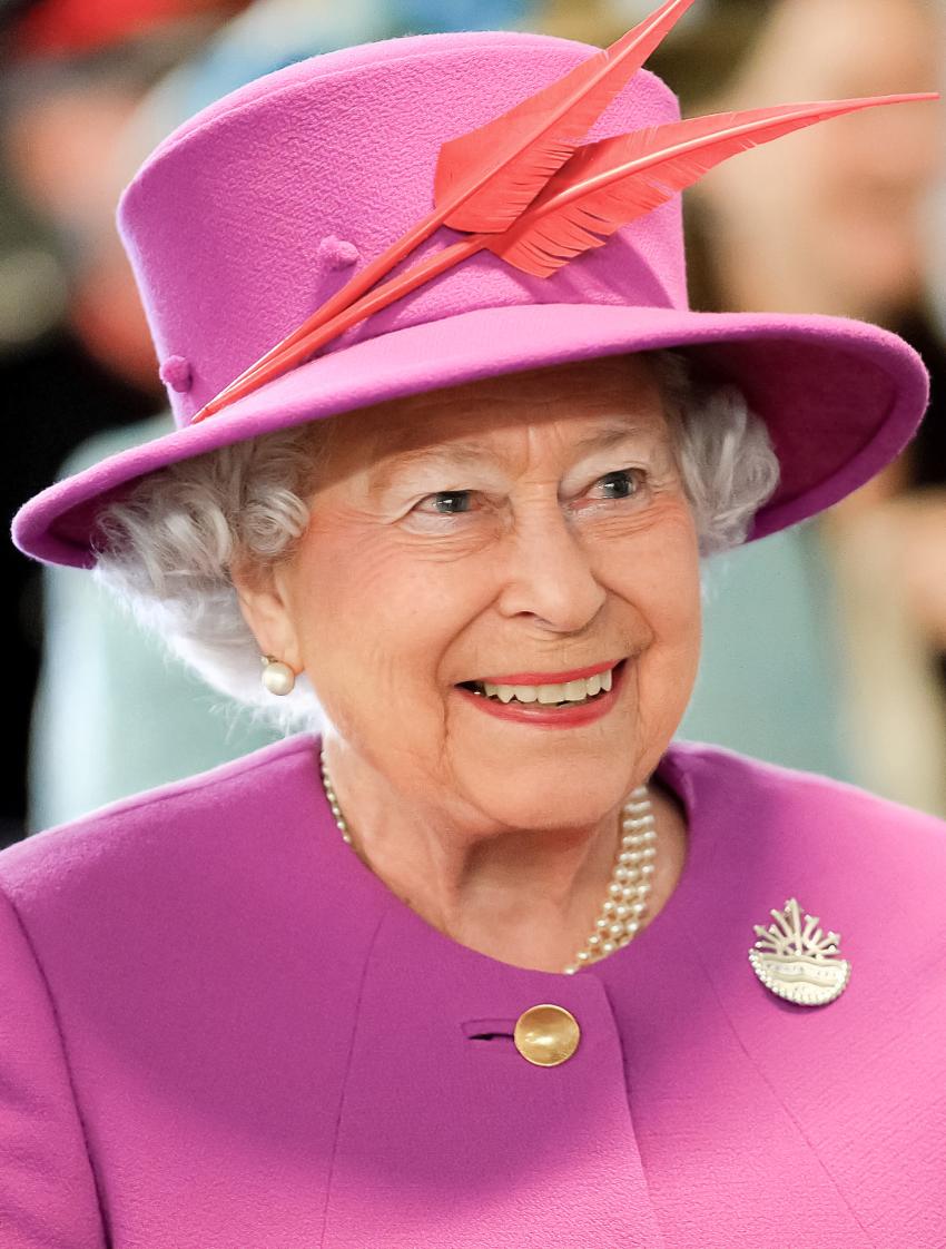 Her Majesty Queen Elizabeth the Second in March 2015