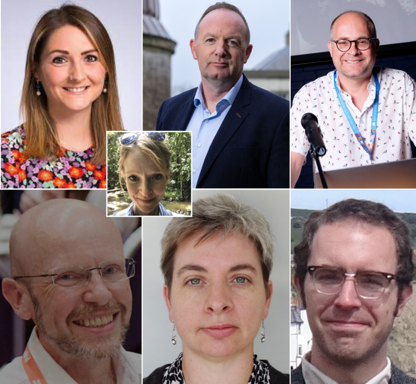 Clockwise, from top left, Dr Olivia Keenan, Professor Peter Gallagher, Professor Jorick Vink, Dr Andy Nowacki, Dr Emma Woodfield and Professor David Alexander were all elected as councillors following the Royal Astronomical Society’s AGM on Friday 8 May. nset, Dr Sheona Urquhart, of The Open University, was re-elected as a Secretary for a five-year term.