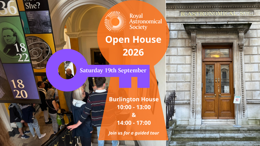 Graphic promoting RAS Open House 2026.