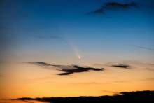 Guy Wells, a Fellow of the Royal Astronomical Society, took this image of Comet A3 above London on 12 October 2024.