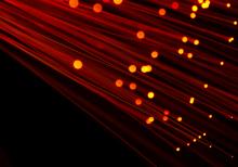 Fibre optic cable.